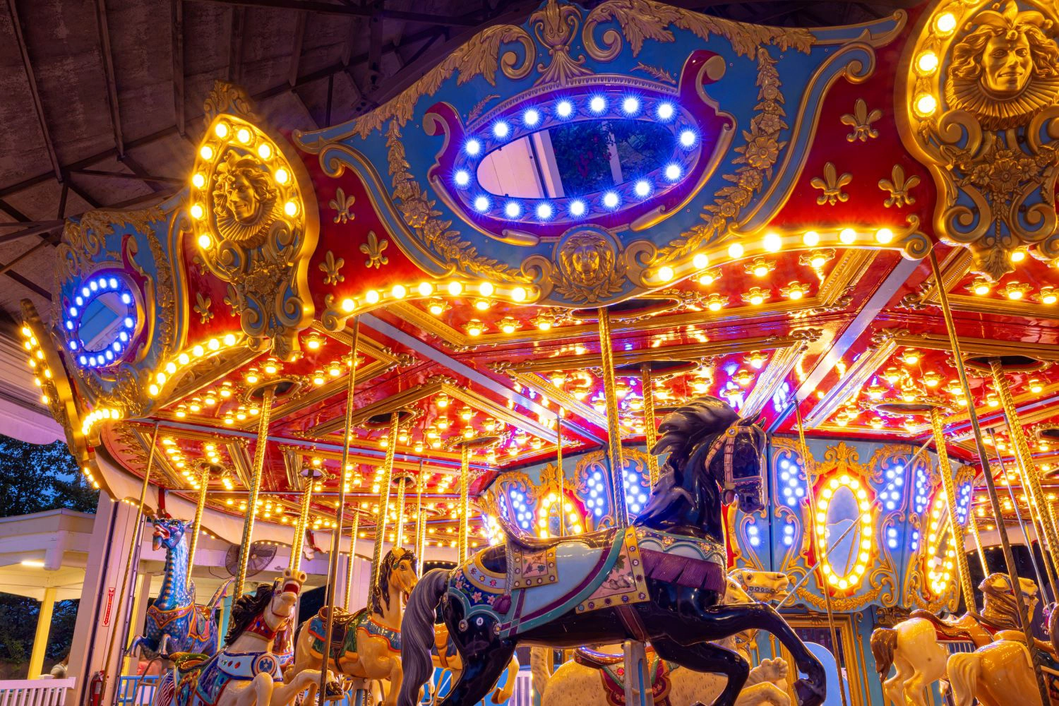 Star Spangled Carousel at Holiday World